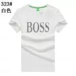 boss t-shirt collar b323 white